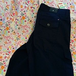 Tommy Hilfiger navy blue crop pant size 8